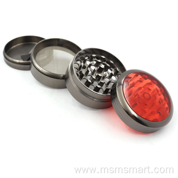 cheap custom logo herb grinder four-layer smoke grinder